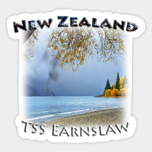 New Zealand - Queenstown, TSS Earnslaw Steamship Sticker